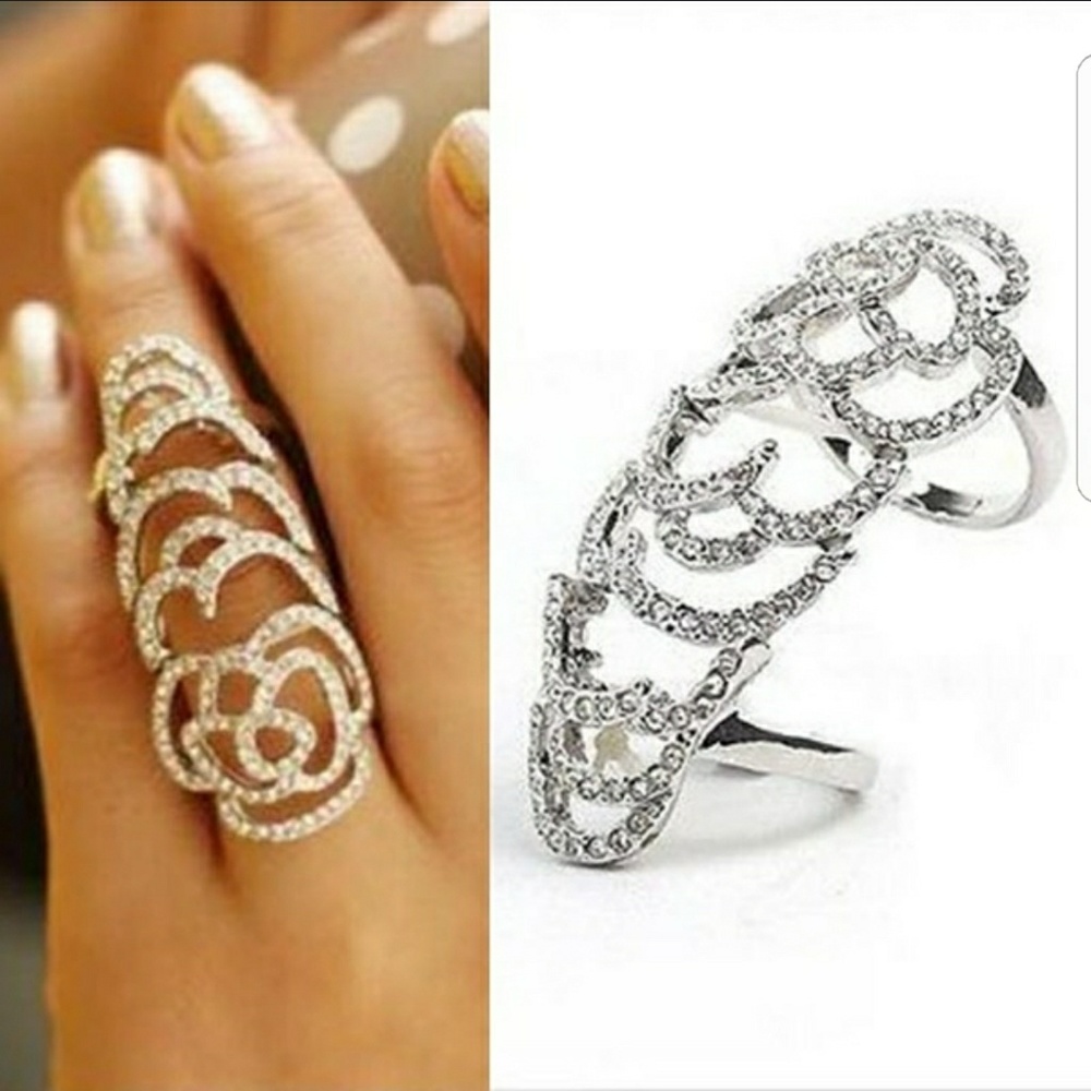 💙FASHION KNUCKLE RING 💙 - Picture 2 of 4